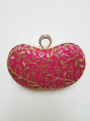 Heart shaped clutch